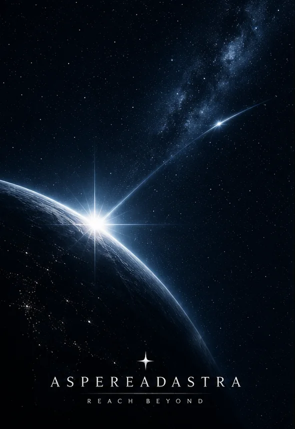 A star rising over a planet's horizon